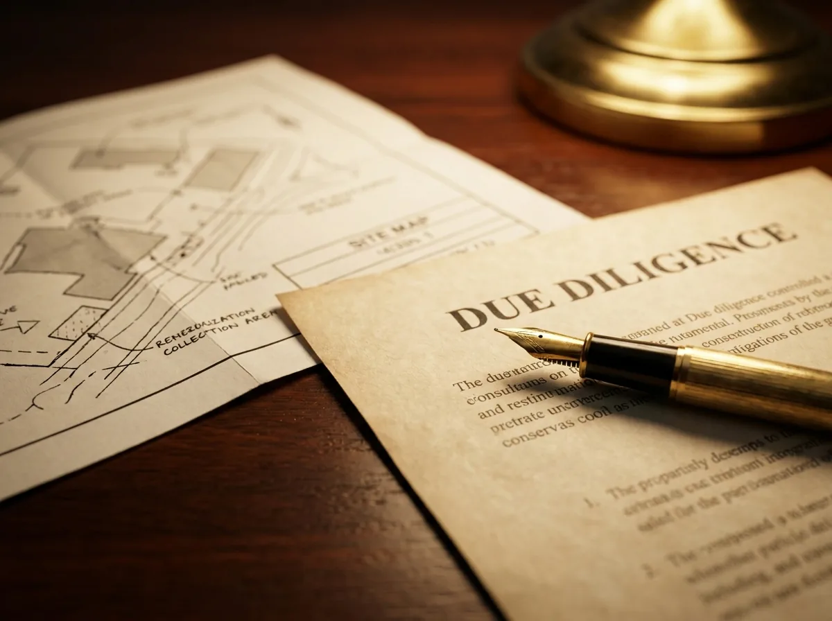 Documentos de due diligence de un portafolio de renovables